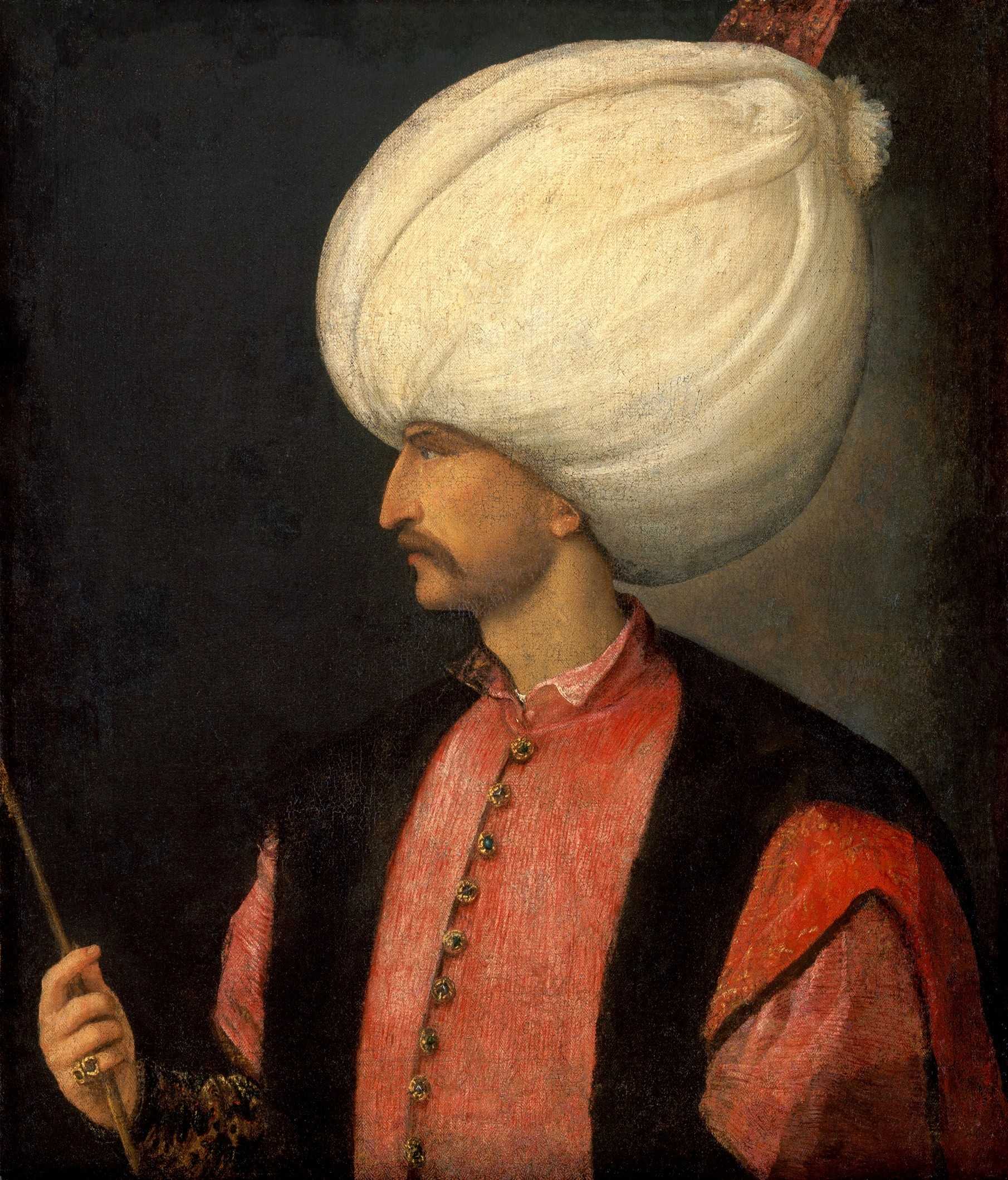 سلیمان باشکوه اثر تیتیان